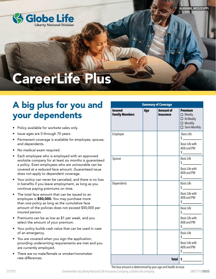 Career Life Plus official brochure cover