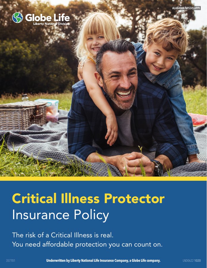 Critical Illness official brochure cover